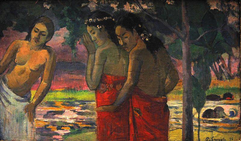 Paul Gauguin Three Tahitian Women Germany oil painting art